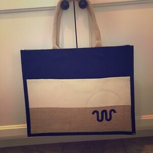 Stylish Black and Tan Satchel